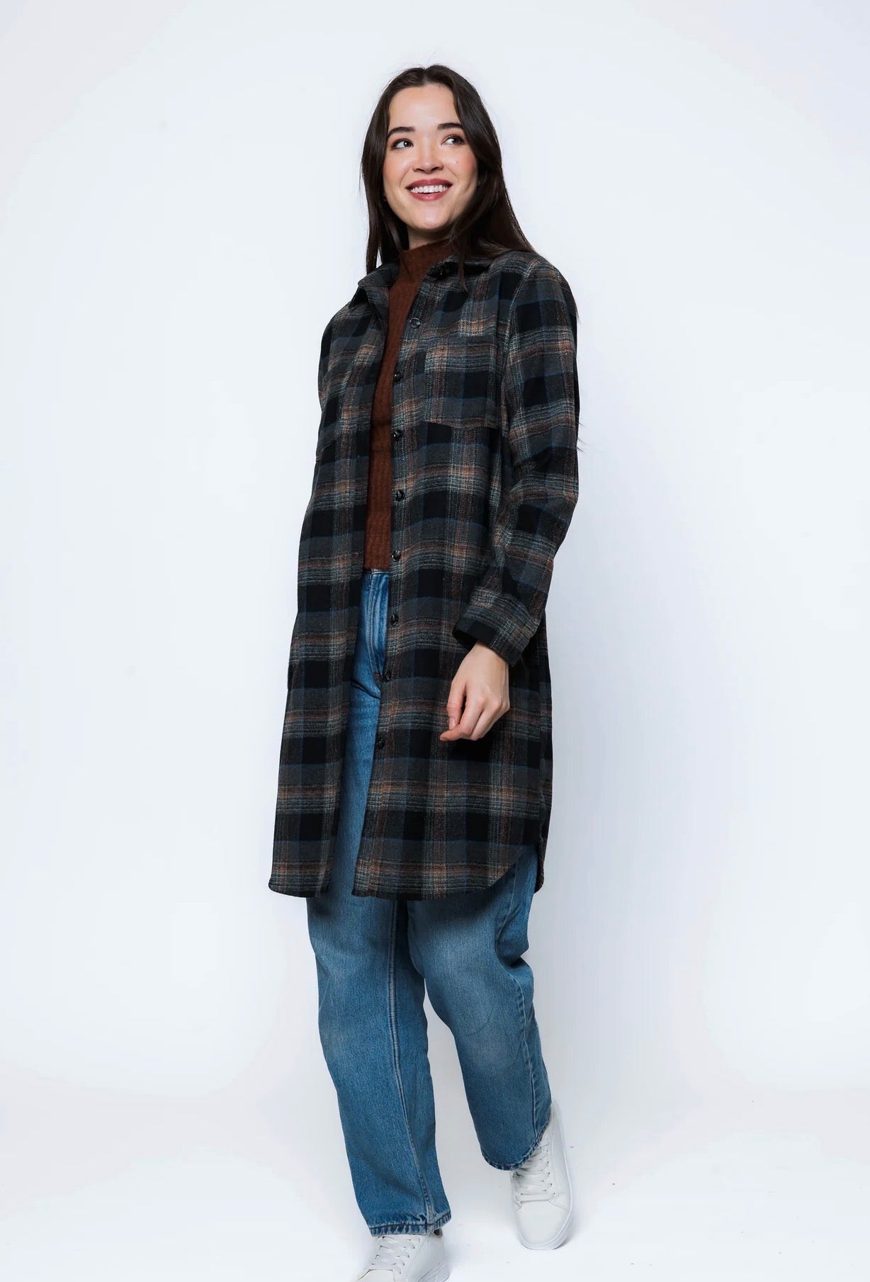 Mercer-Plaid Shirt Jacket by Orb