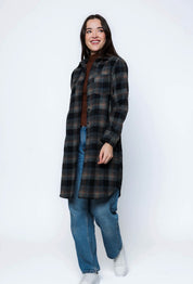 Mercer-Plaid Shirt Jacket by Orb
