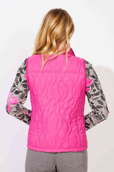 ESCAPE BY HABITAT SUMMIT VEST E51088F6- Fuchsia
