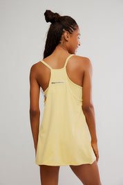 Hot Shot Mini Dress by Free People - Sunlit Yellow