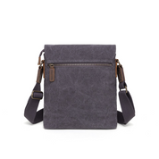 Small Canvas Shoulder Bag SB 337 – Burgundy