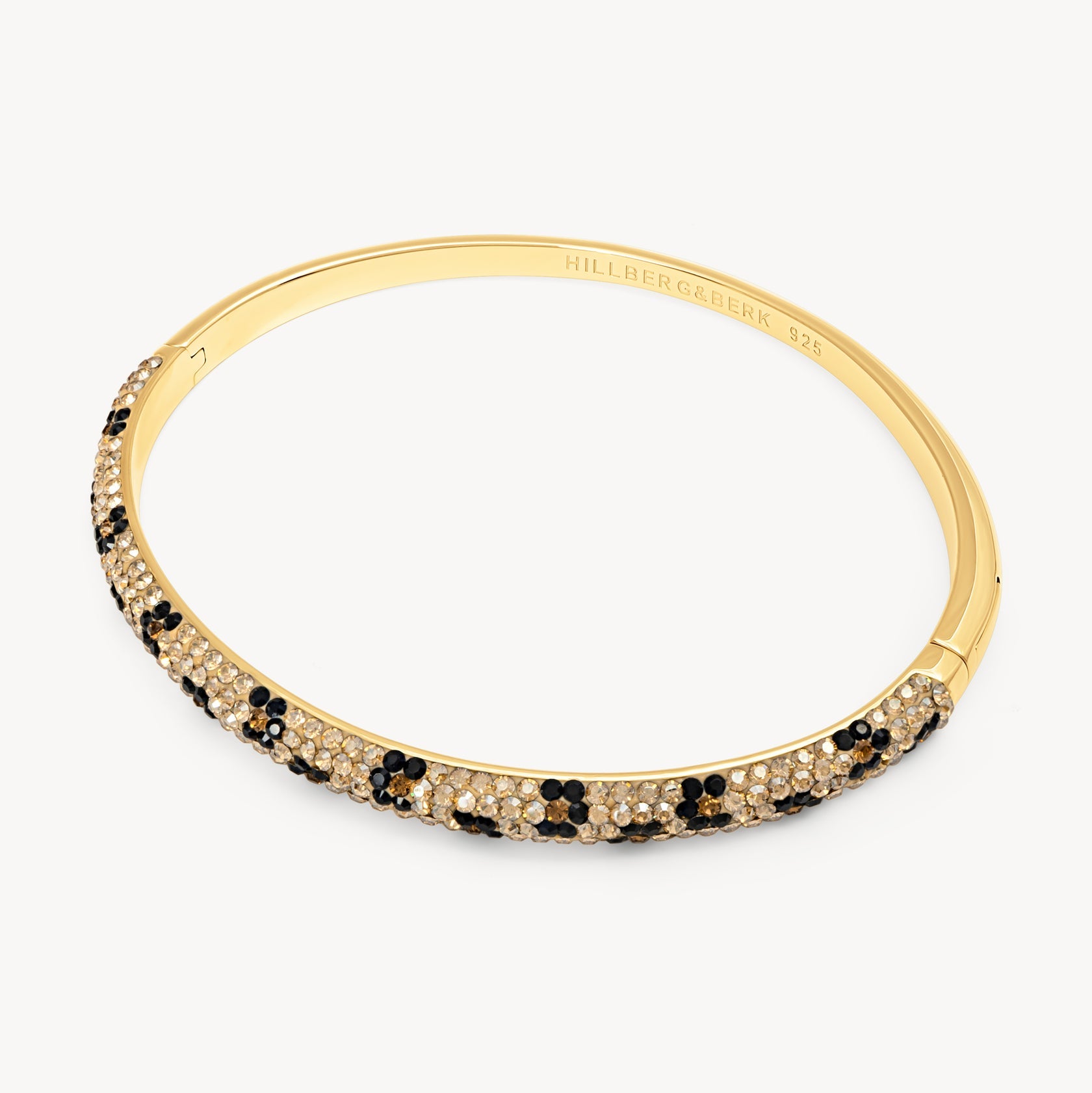 LEOPARD SPARKLE BANGLE - Small