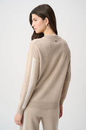 Striped Sleeve Bomber Jacket
264616 by Joseph Ribkoff