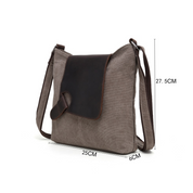 Canvas Shoulder Bag SB 538 Green