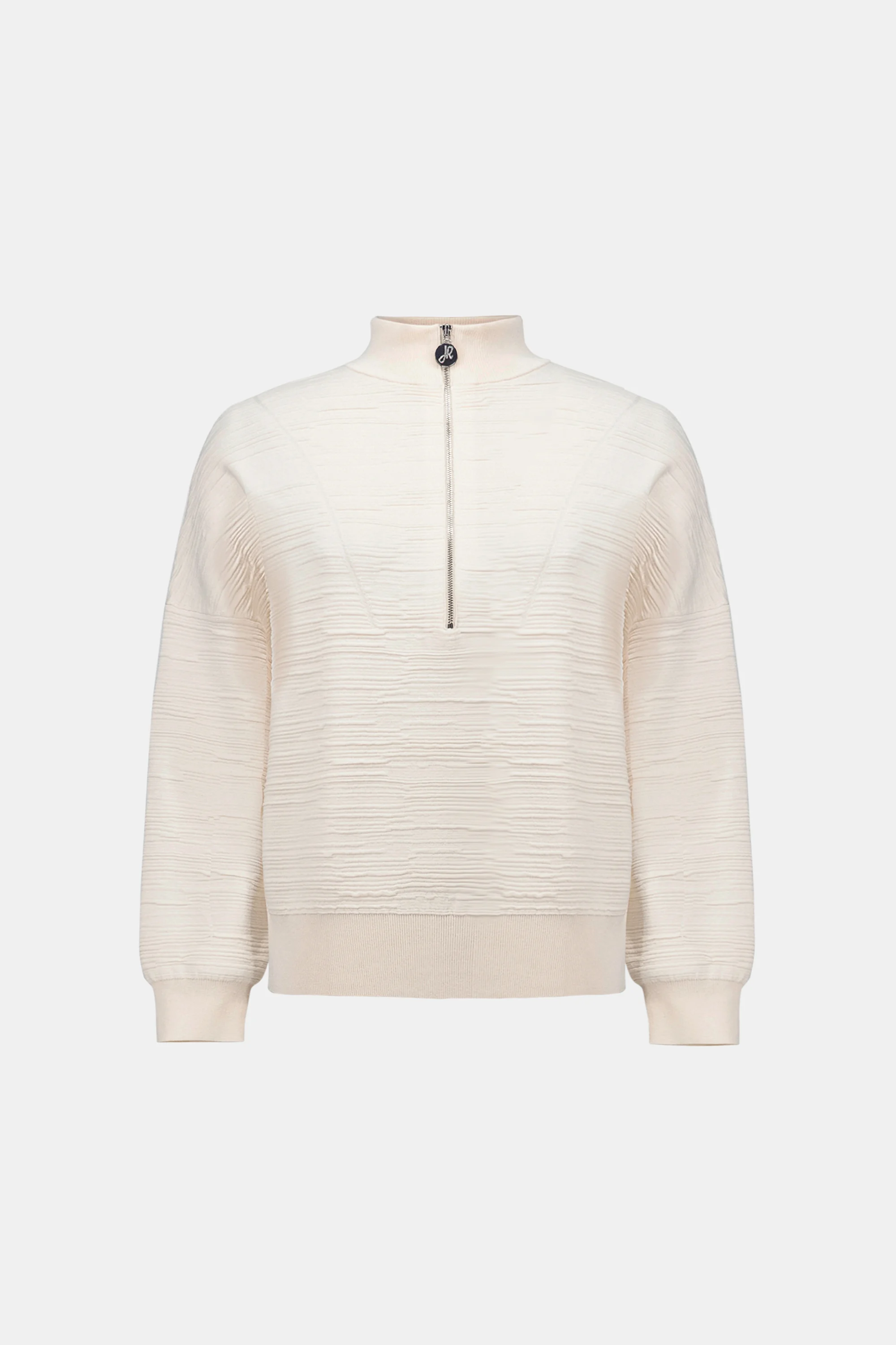 Joseph Ribkoff Sweater Knit Mock-Neck Cocoon Sweater 263631 - Birch