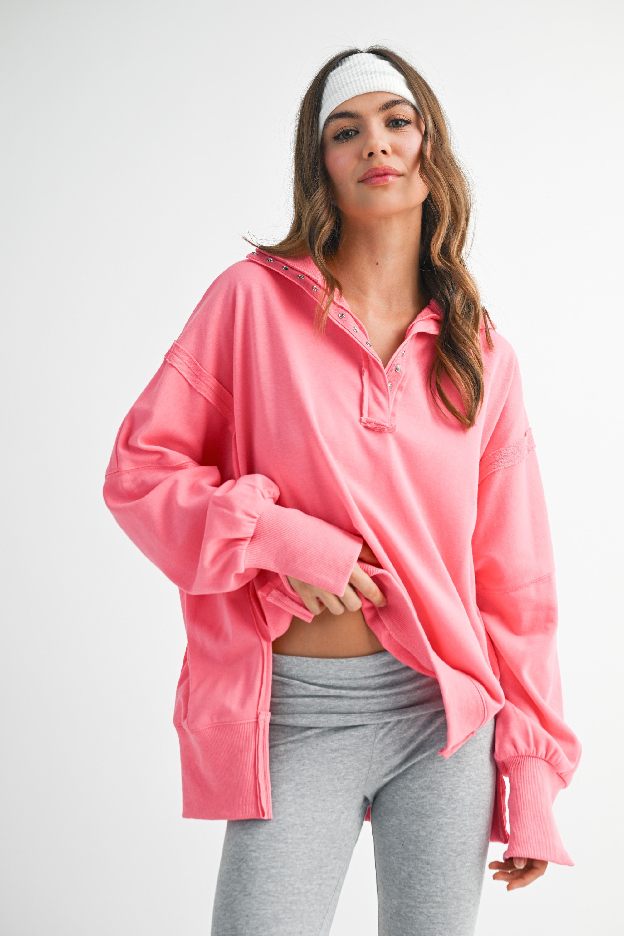 Tamika Sweatshirt - Flamingo