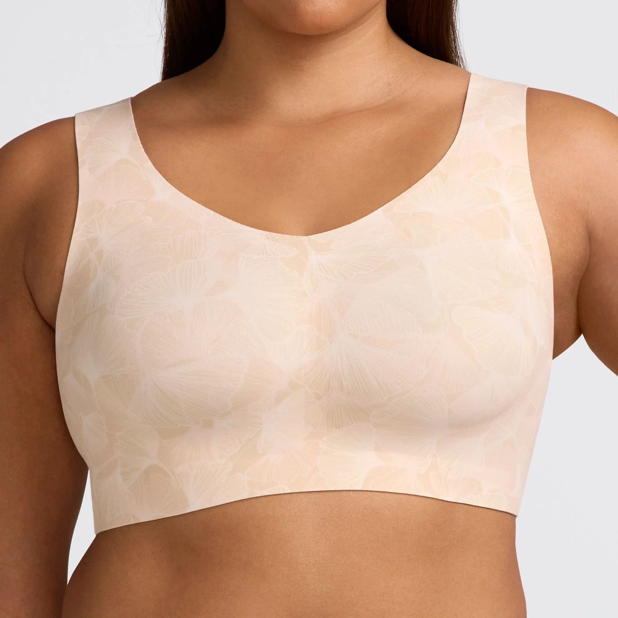Defy Bra by Evelyn & Bobbie - Champagne Ginkgo