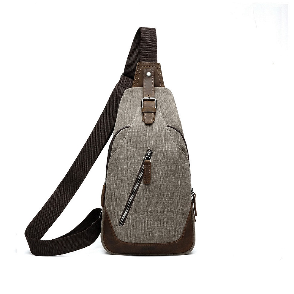Canvas Sling Bag SLB 540 Brown