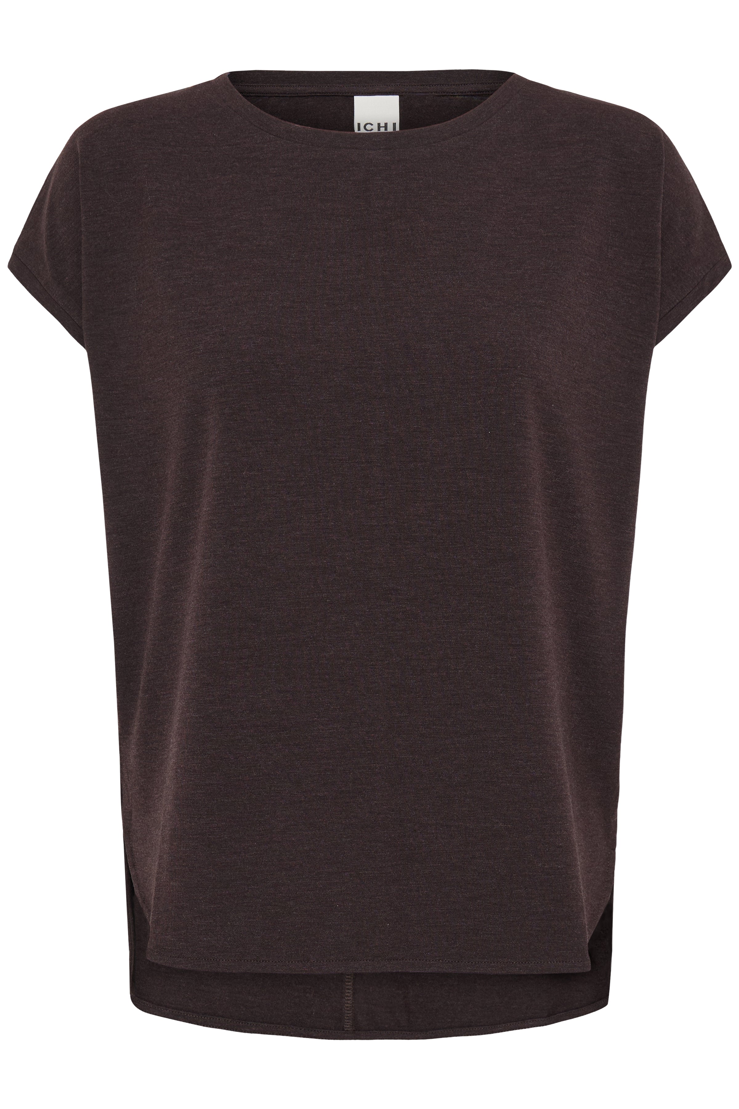 Rebel Crewneck Tee  - chocolate