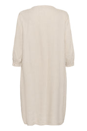 June Linen Dress by Cream - Perfectly Pale