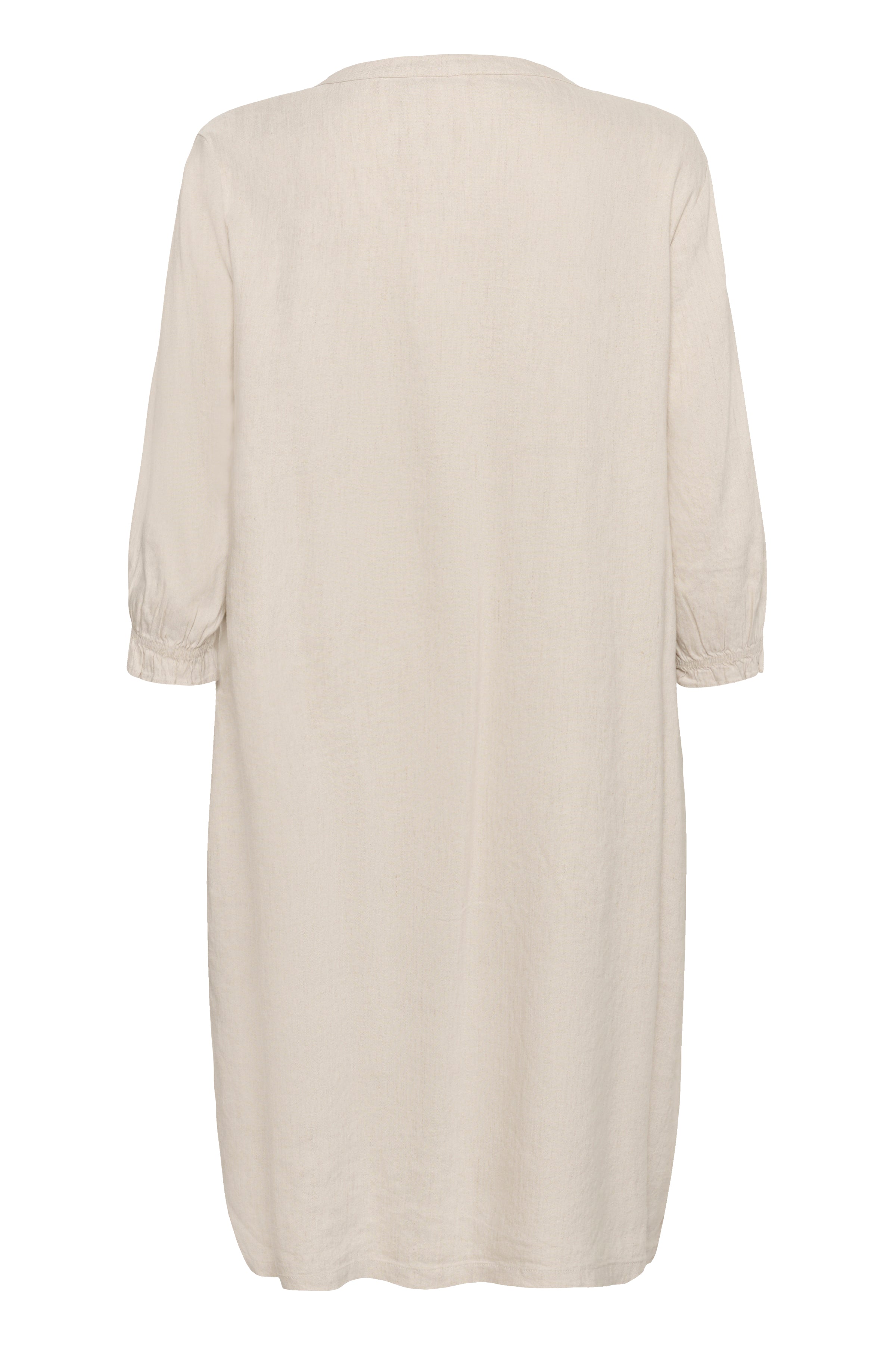 June Linen Dress by Cream - Perfectly Pale