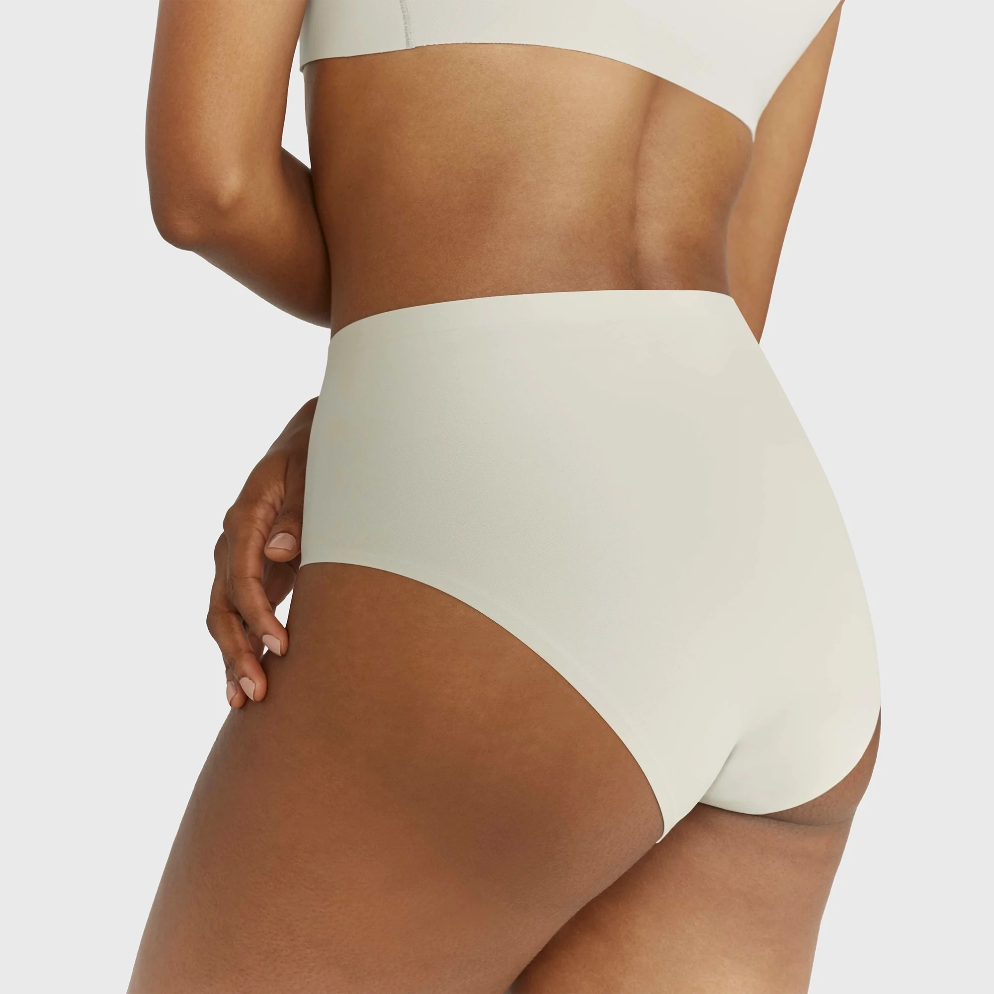 HIGH-WAISTED RETRO BIKINI - Aloe