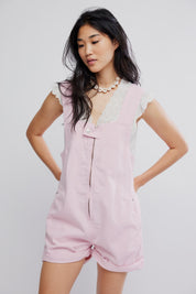 We The Free Jude Shortalls - Parfait Pink