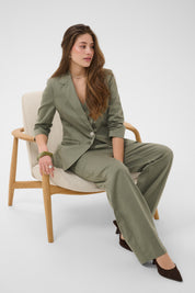 Gia Blazer by Cream - Mulled Basil