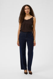Visti Straight Leg Stretch Jeans by Cream - Cape Breton Rinse
