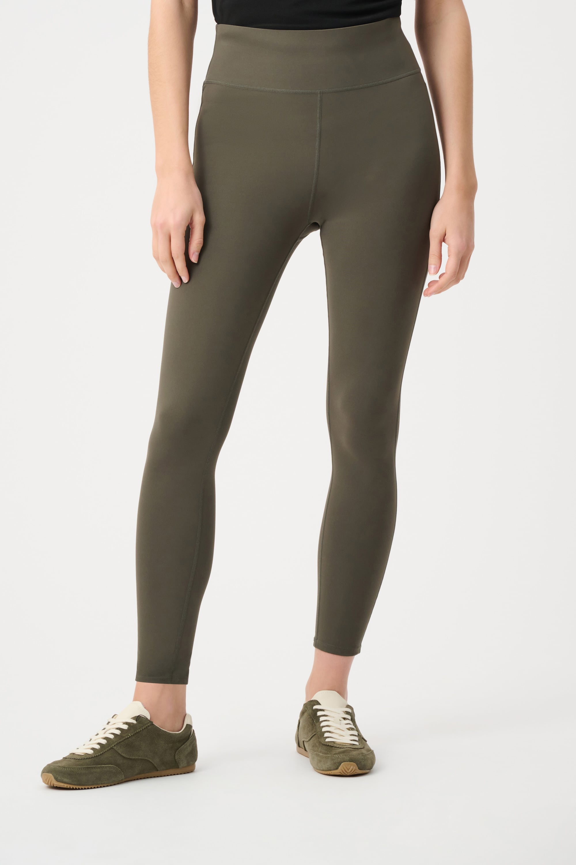 Joseph Ribkoff Nylon Spandex Compression Leggings 261625 - Avocado
