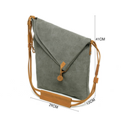 Canvas Shoulder Bag SB 378T Green