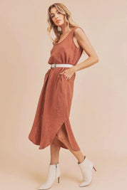 Daisy Dress - Terracotta