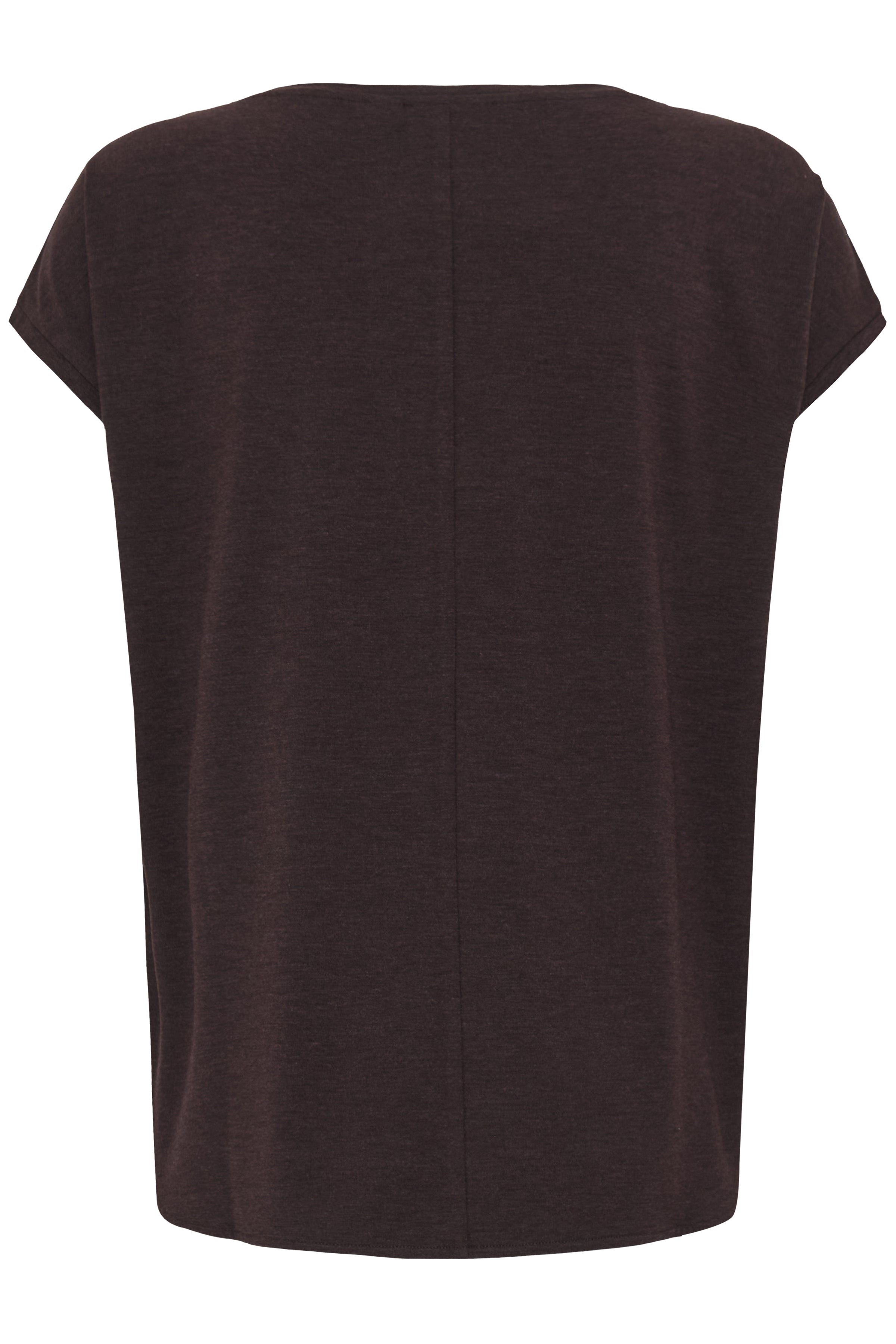 Rebel Crewneck Tee  - chocolate