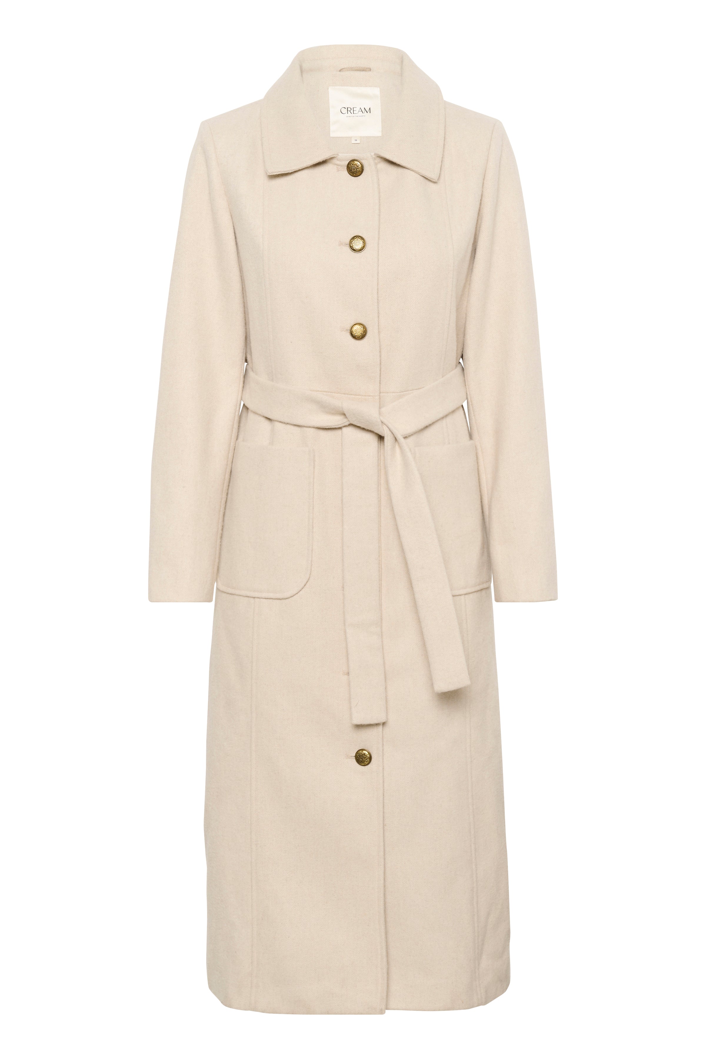 Clara Long Coat by Cream