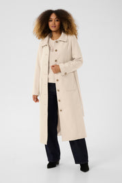 Clara Long Coat by Cream