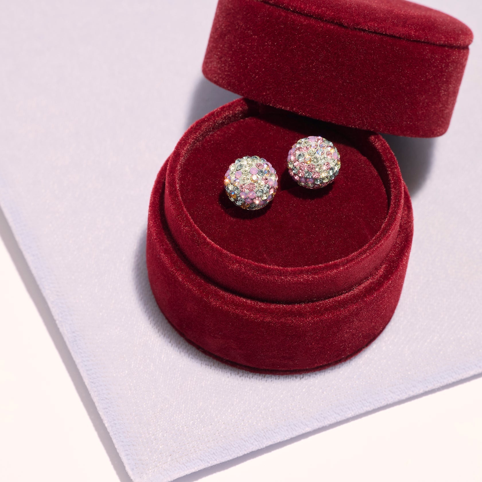 ABALONE SPARKLE BALL™ STUD EARRINGS 10MM - Blue Sky Fashions & Lingerie