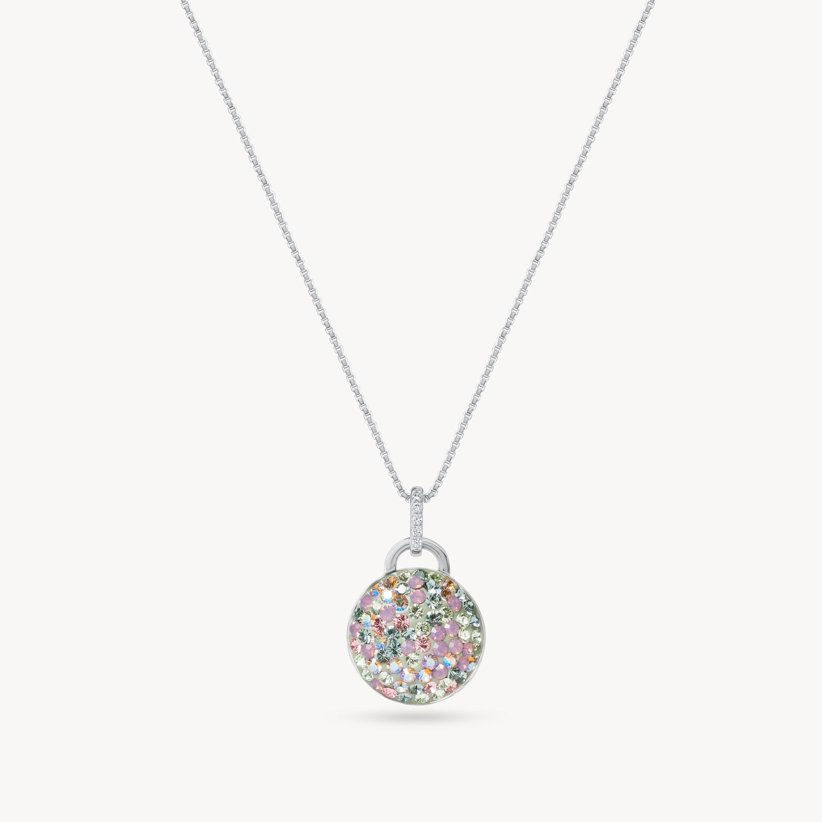 ABALONE SPARKLE DISC NECKLACE - Blue Sky Fashions & Lingerie