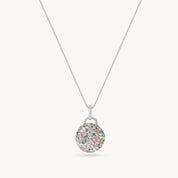 ABALONE SPARKLE DISC NECKLACE - Blue Sky Fashions & Lingerie