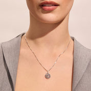 ABALONE SPARKLE DISC NECKLACE - Blue Sky Fashions & Lingerie