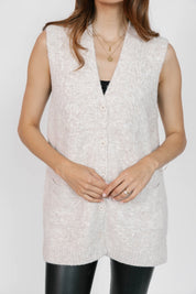 Adeline Cable Knit Vest by Smash + Tess - Oatmeal - Blue Sky Fashions & Lingerie