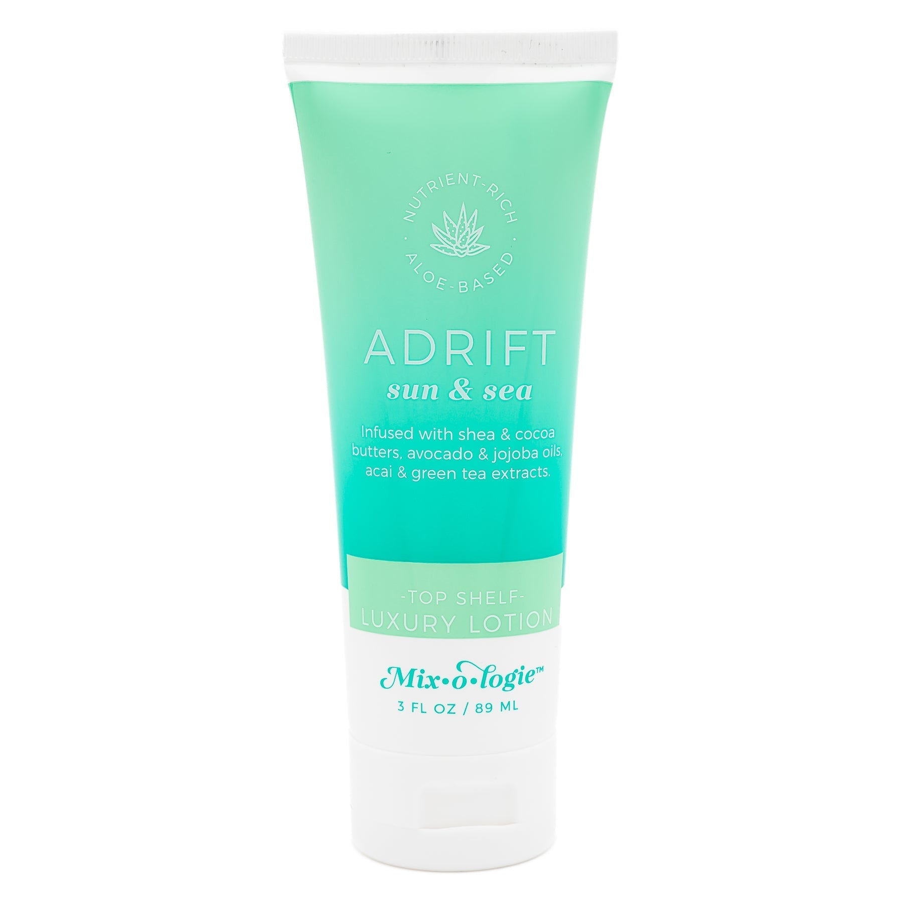 ADRIFT (SUN & SEA) | TOP SHELF LUXURY LOTION (3 FL. OZ.) - Blue Sky Fashions & Lingerie