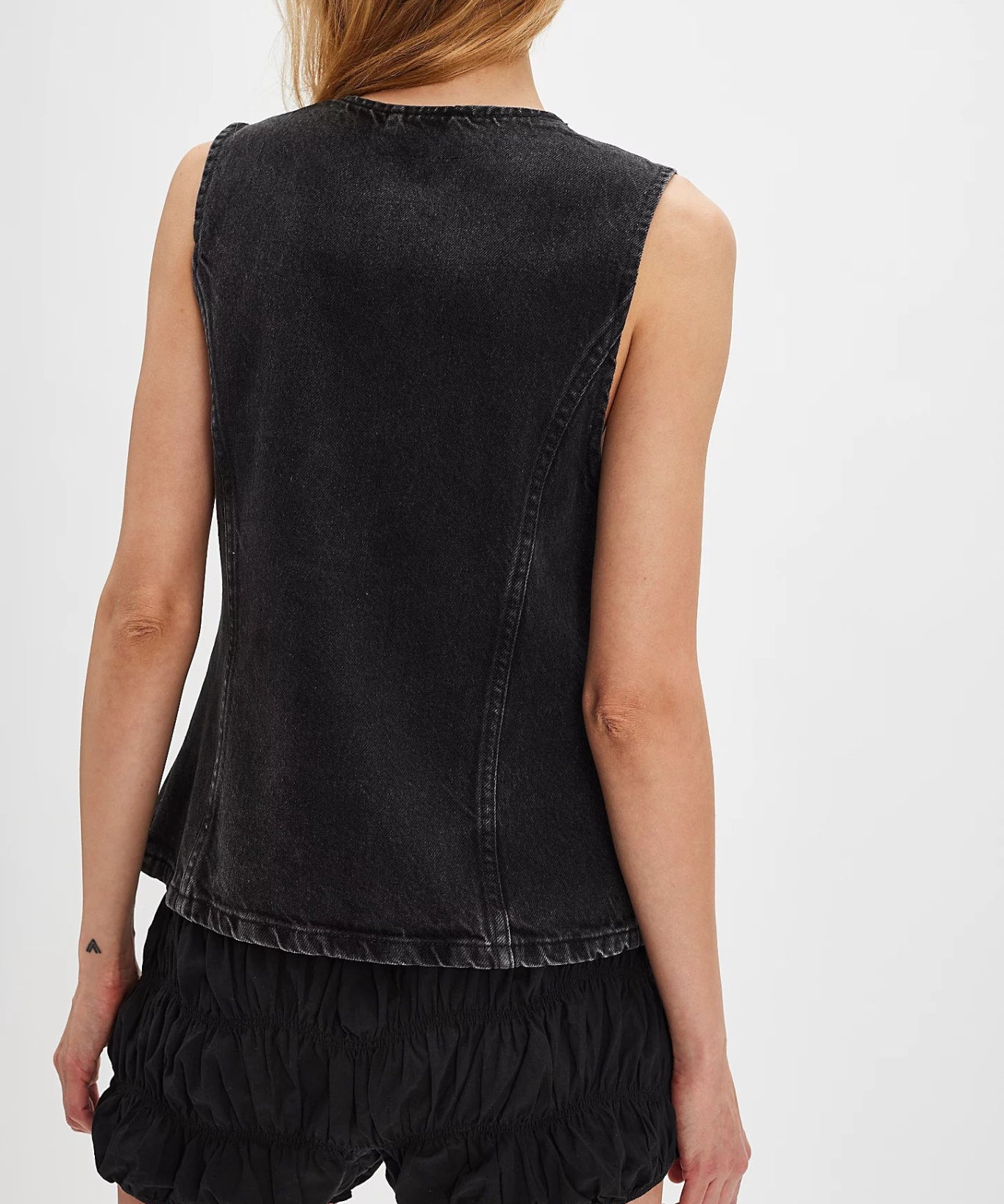 Aimee Vest - Black - Blue Sky Fashions & Lingerie