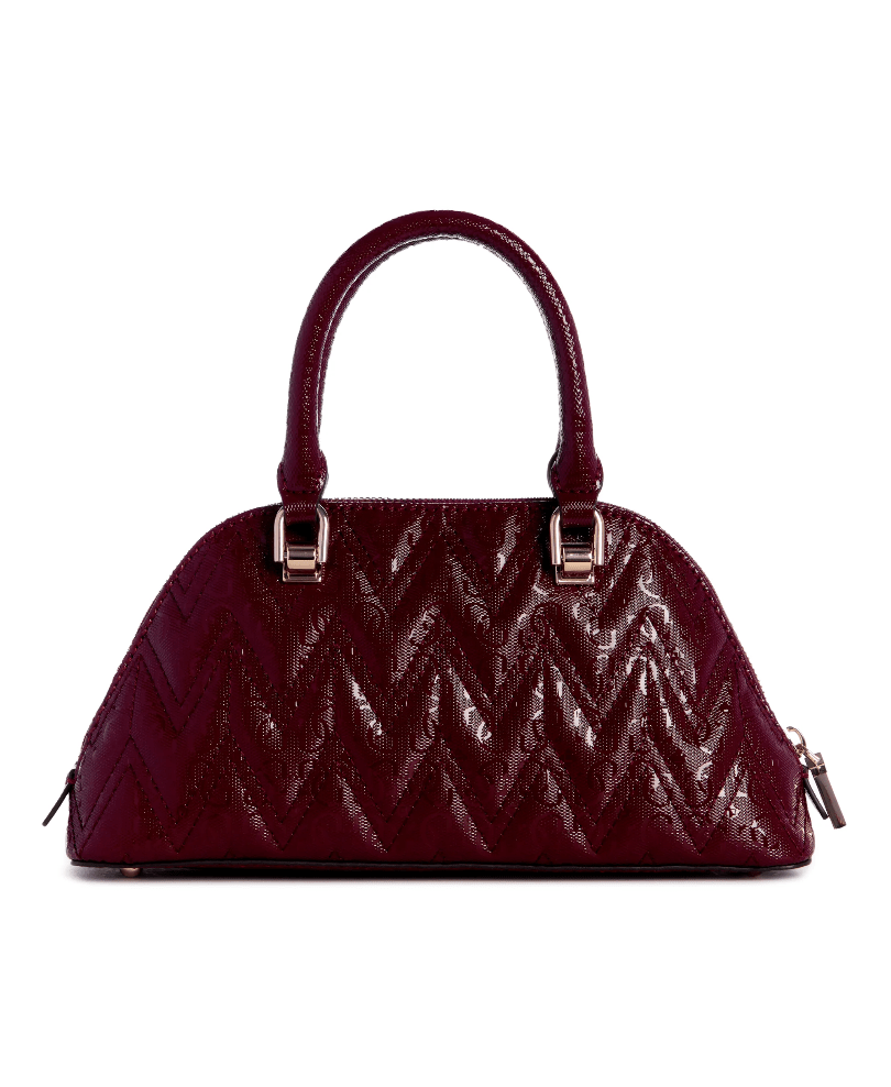 Aldelard dome satchel by Guess - burgundy - Blue Sky Fashions & Lingerie