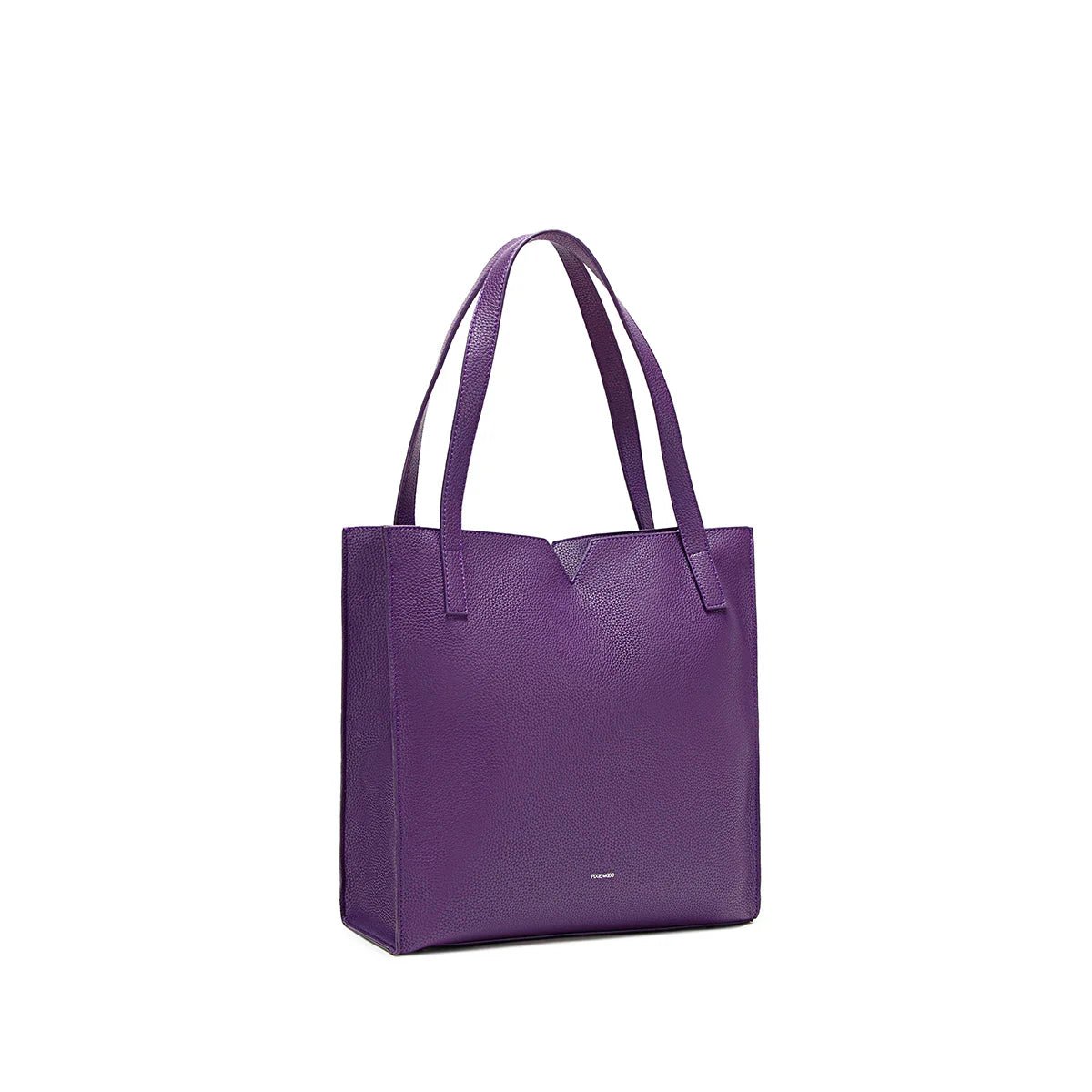 Alicia Tote Bag II - Plum Pebbled - Blue Sky Fashions & Lingerie