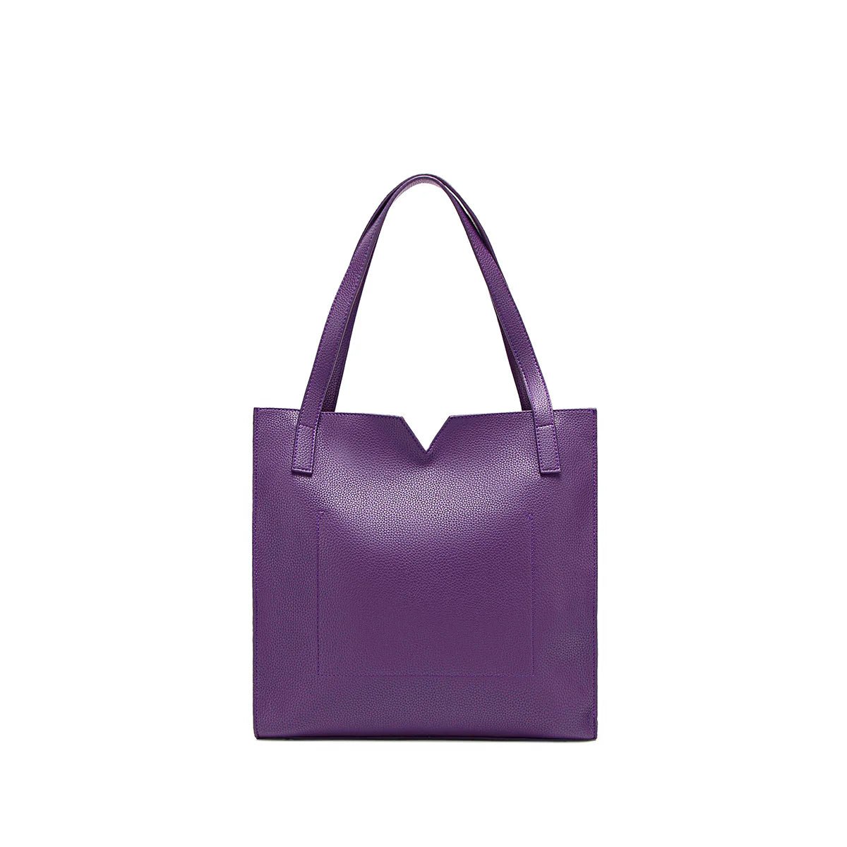 Alicia Tote Bag II - Plum Pebbled - Blue Sky Fashions & Lingerie