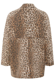 Aliena Leopard Shirt jacket - Blue Sky Fashions & Lingerie