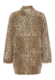 Aliena Leopard Shirt jacket - Blue Sky Fashions & Lingerie
