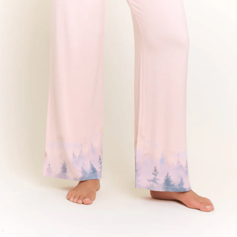All American Tee Pant PJ Set in Champagne Mountains - Blue Sky Fashions & Lingerie