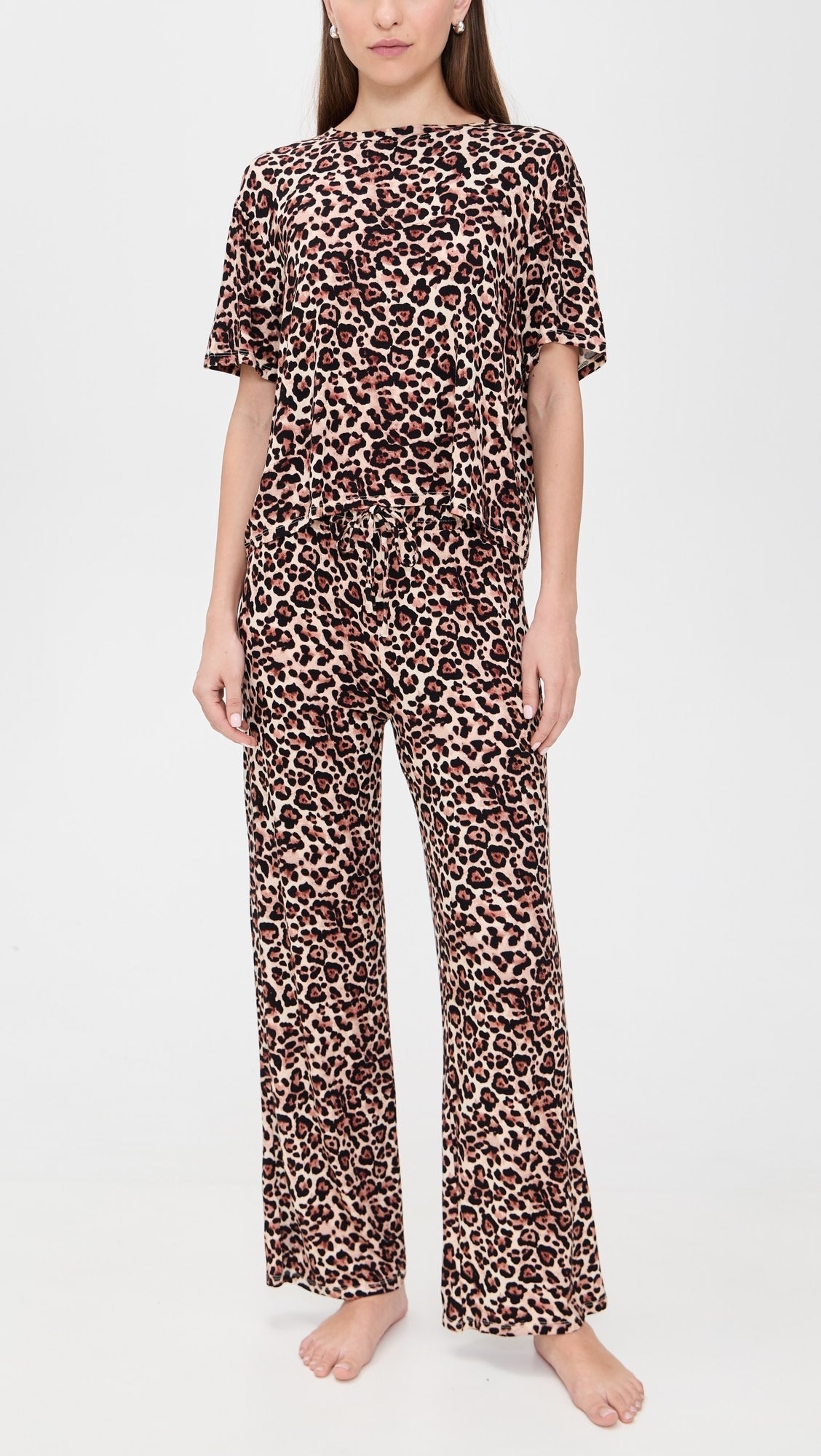 All American Tee Pants PJ Set - Blue Sky Fashions & Lingerie