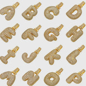 Alphabet Charm 18K Gold Plated Initial Letters For Necklace - Blue Sky Fashions & Lingerie