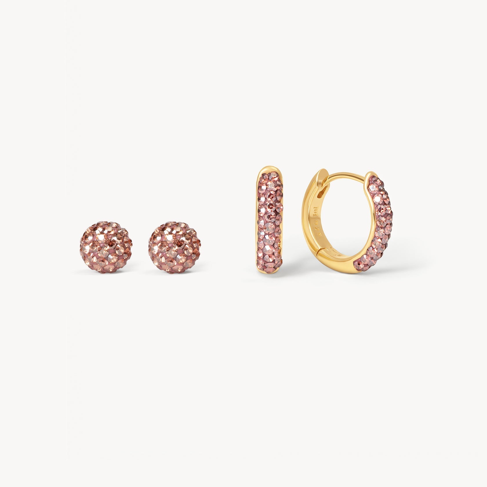 ALWAYS ON HOOP SET - DESERT ROSE - Blue Sky Fashions & Lingerie