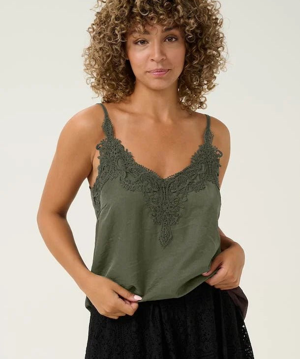 Anna Top by Cream - Deep Depths - Blue Sky Fashions & Lingerie