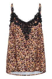 Anne Top - brown leopard - Blue Sky Fashions & Lingerie