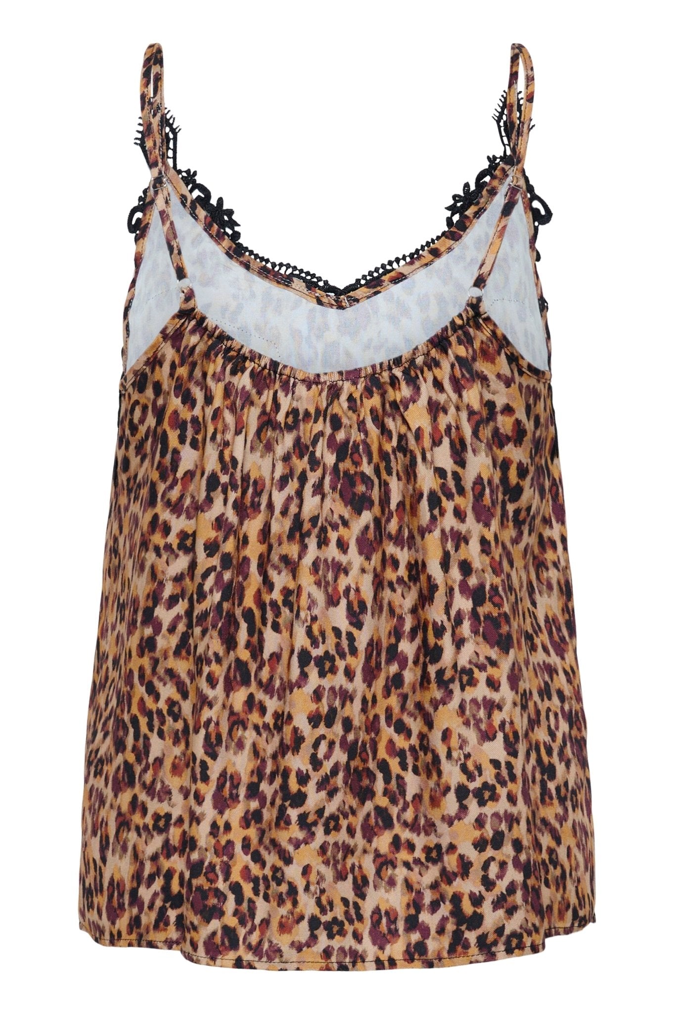 Anne Top - brown leopard - Blue Sky Fashions & Lingerie