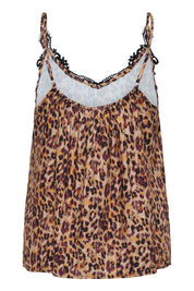 Anne Top - brown leopard - Blue Sky Fashions & Lingerie
