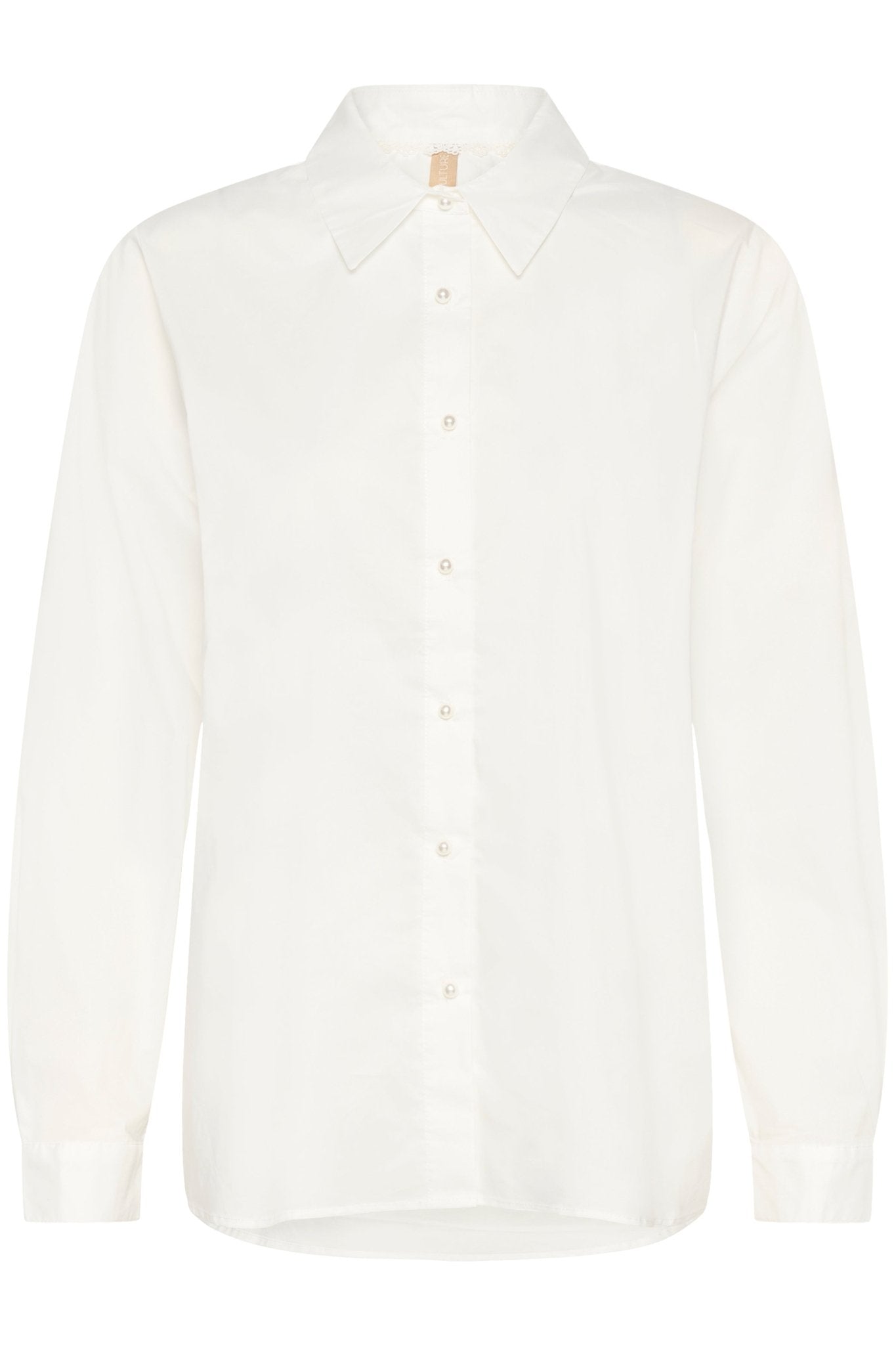 Antoinette Shirt - White Gardenia - Blue Sky Fashions & Lingerie