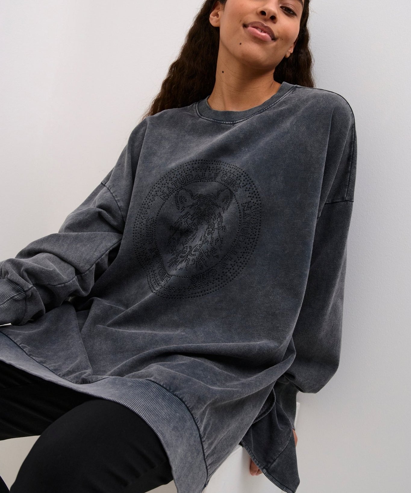 Arissa oversized sweatshirt by Culture - Blue Sky Fashions & Lingerie