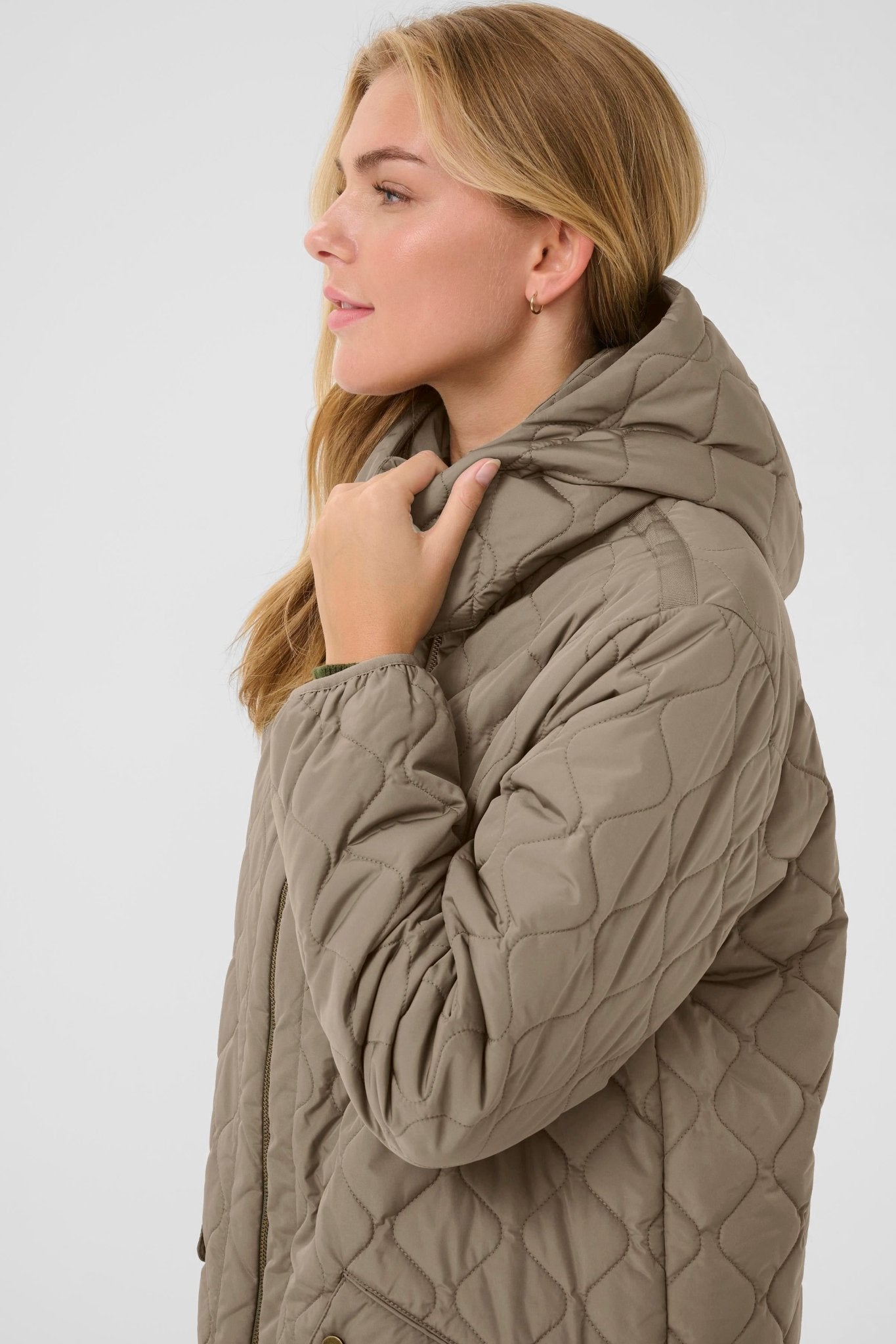 Arwen Jacket with hood - bungee cord - Blue Sky Fashions & Lingerie