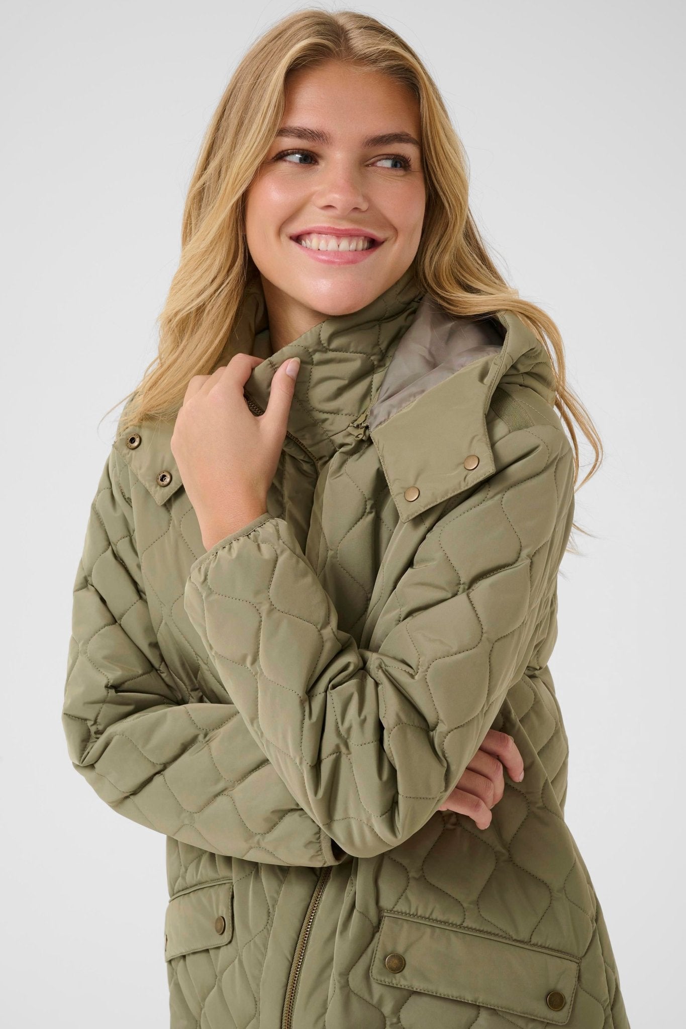 Arwen Jacket with hood - Kalamata - Blue Sky Fashions & Lingerie