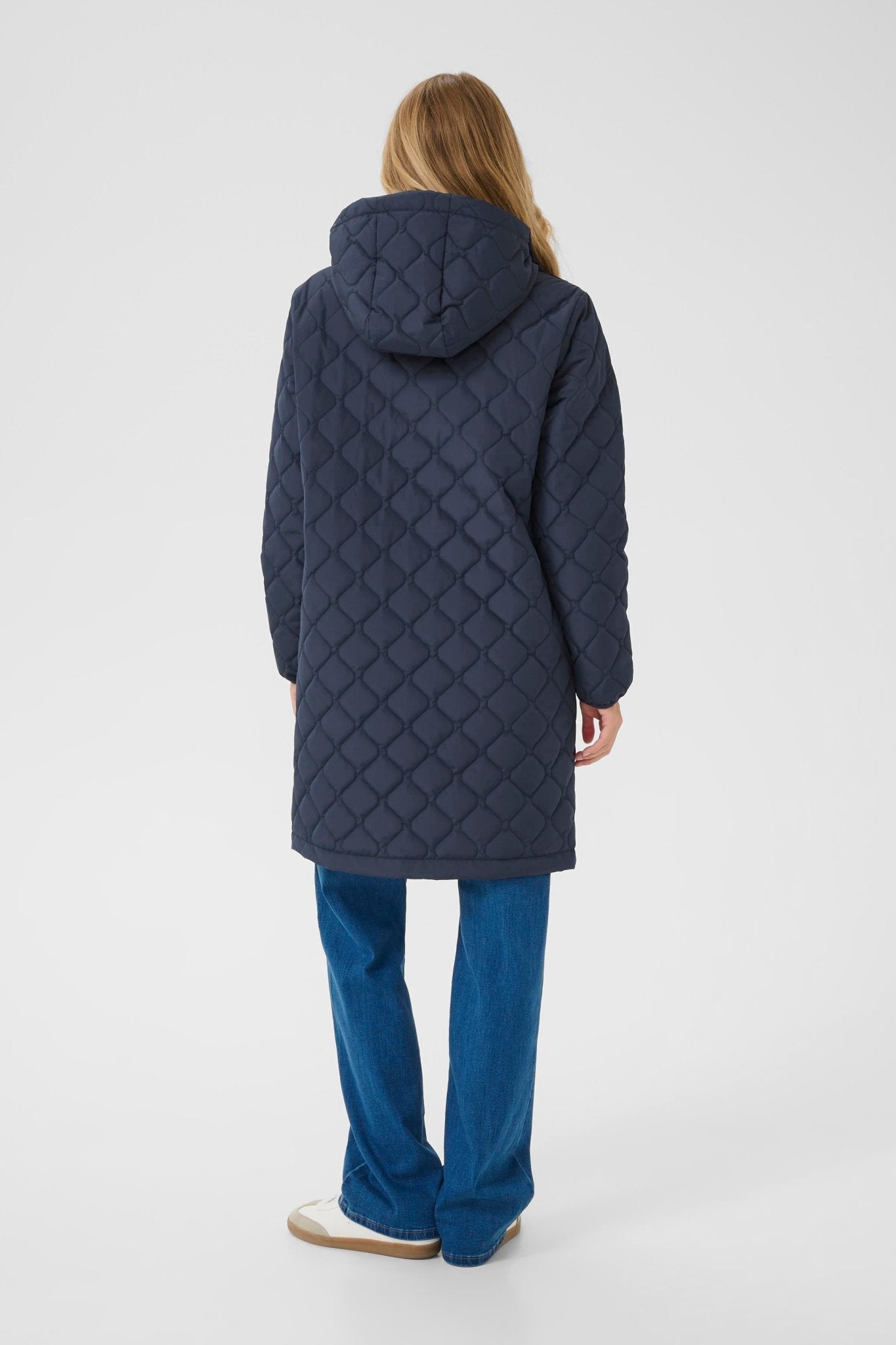 Arwen Jacket with hood - Navy - Blue Sky Fashions & Lingerie